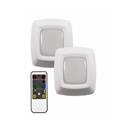 Westek 2PK LED Puck Light LW2205W-N2